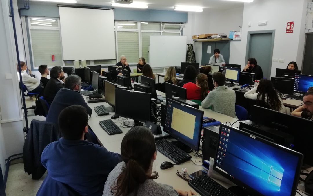 Encontro con empresas do alumnado do CS de Proxectos de Edificación