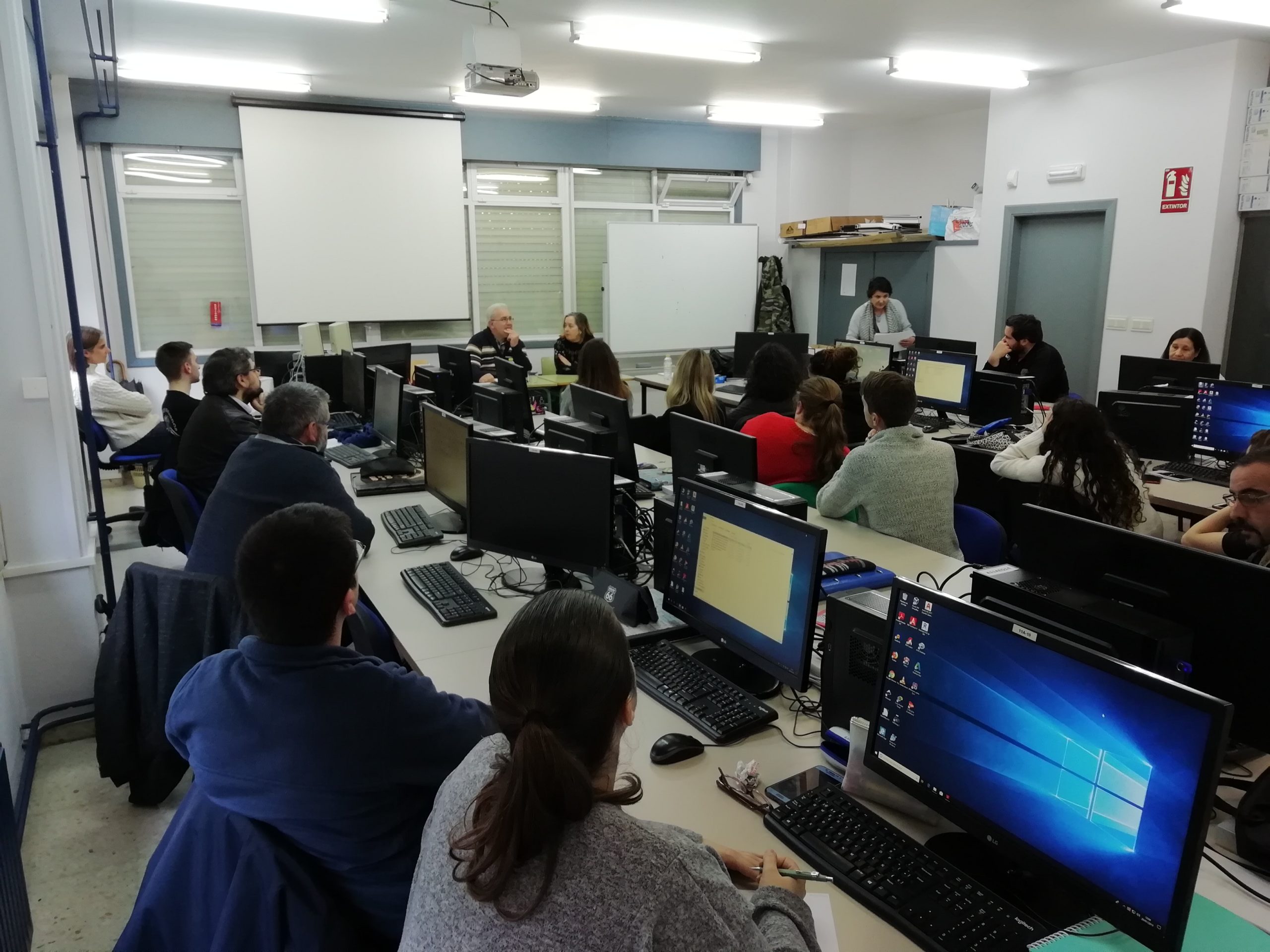 Encontro con empresas do alumnado do CS de Proxectos de Edificación