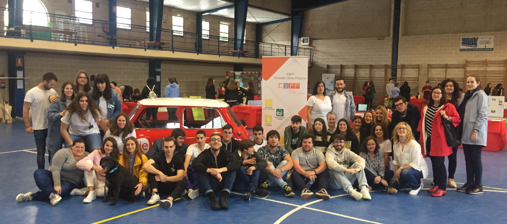 Alta participación del alumnado en el AJE minimarket 2019