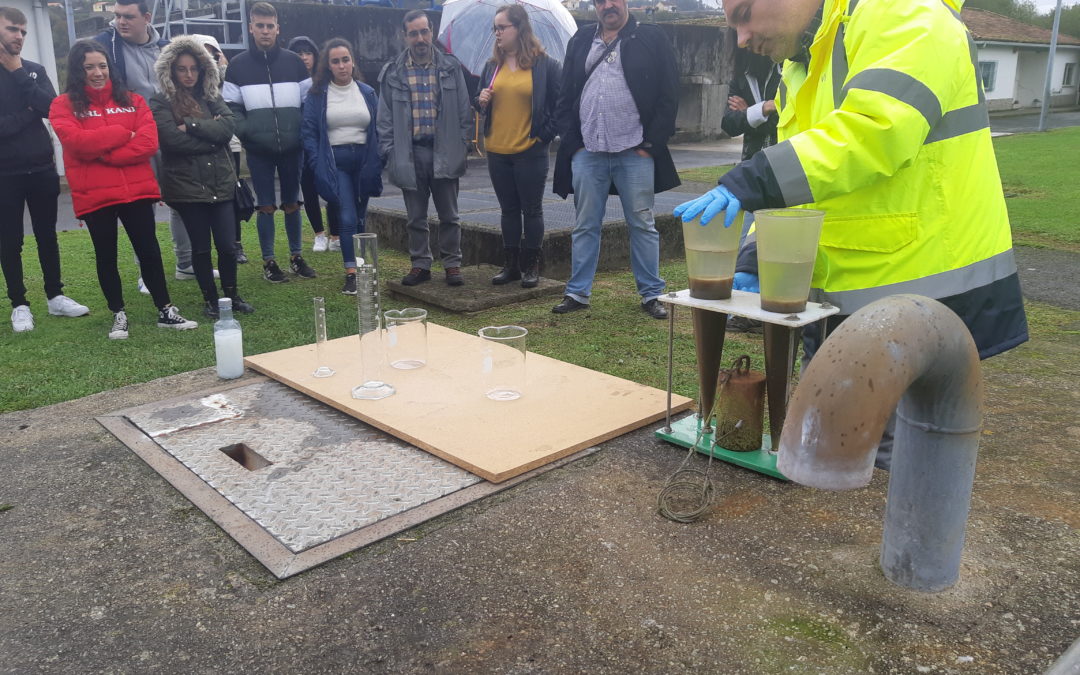 Visita do alumnado do CS de Proxectos  de Edificación a Betanzos