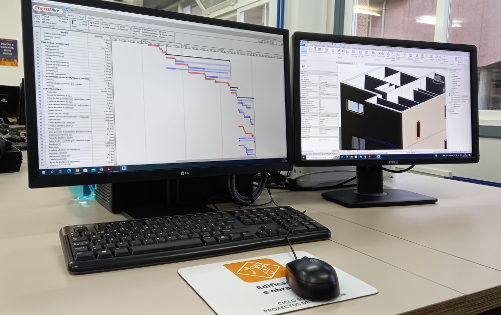 Aprendizaxe de ferramentas de planificación de obras no Ciclo Superior de Proxectos en Edificación