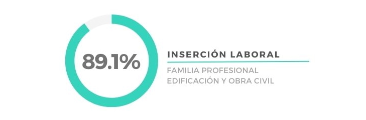 INSERCIÓN LABORAL NA FAMILIA PROFESIONAL DE EDIFICACIÓN E OBRA CIVIL