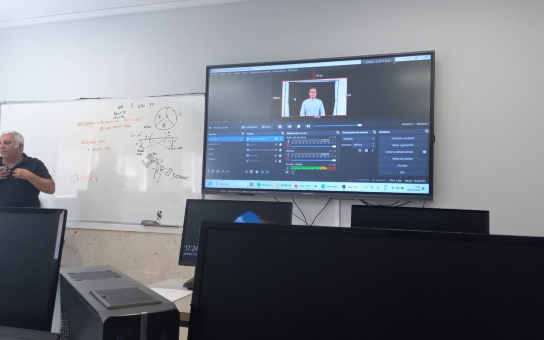 Formación en podcast, vídeo e realización multicámara